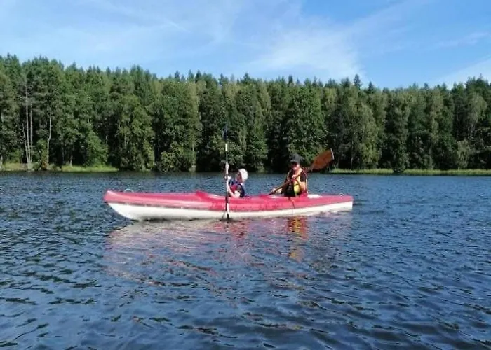 Single-story Close To The Сasa de vacaciones Rosnowo